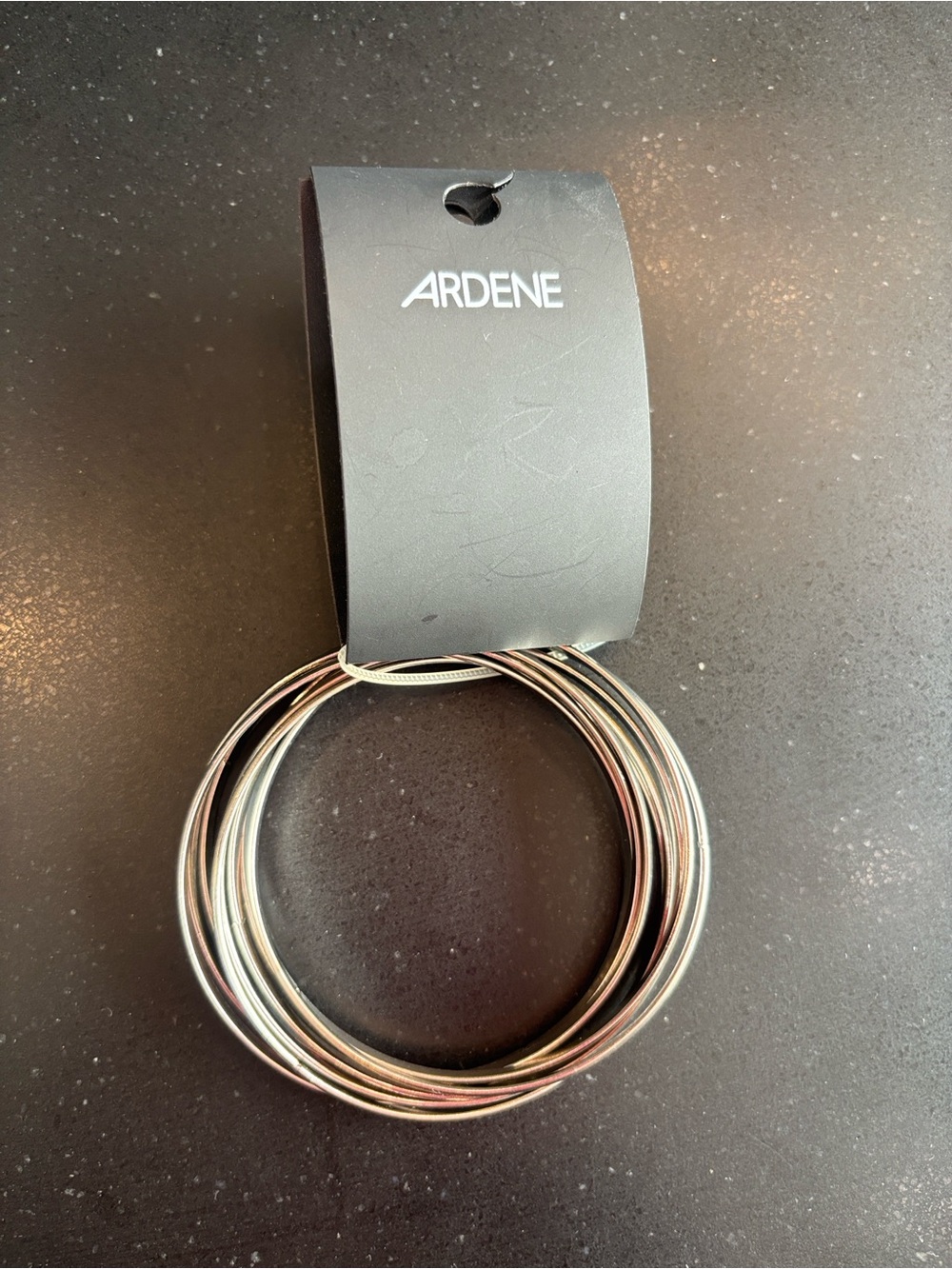 Ardene Silver Bangle Bracelets